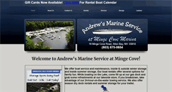 Desktop Screenshot of andrewsmarineservice.com